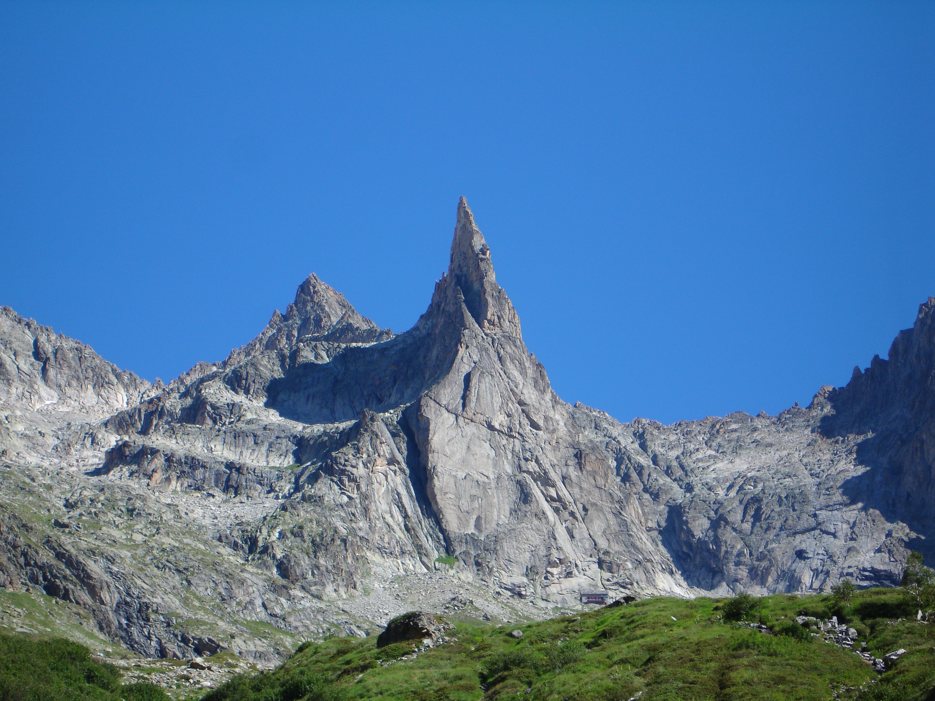 mountains, landscapes, peak, rocky - desktop wallpaper