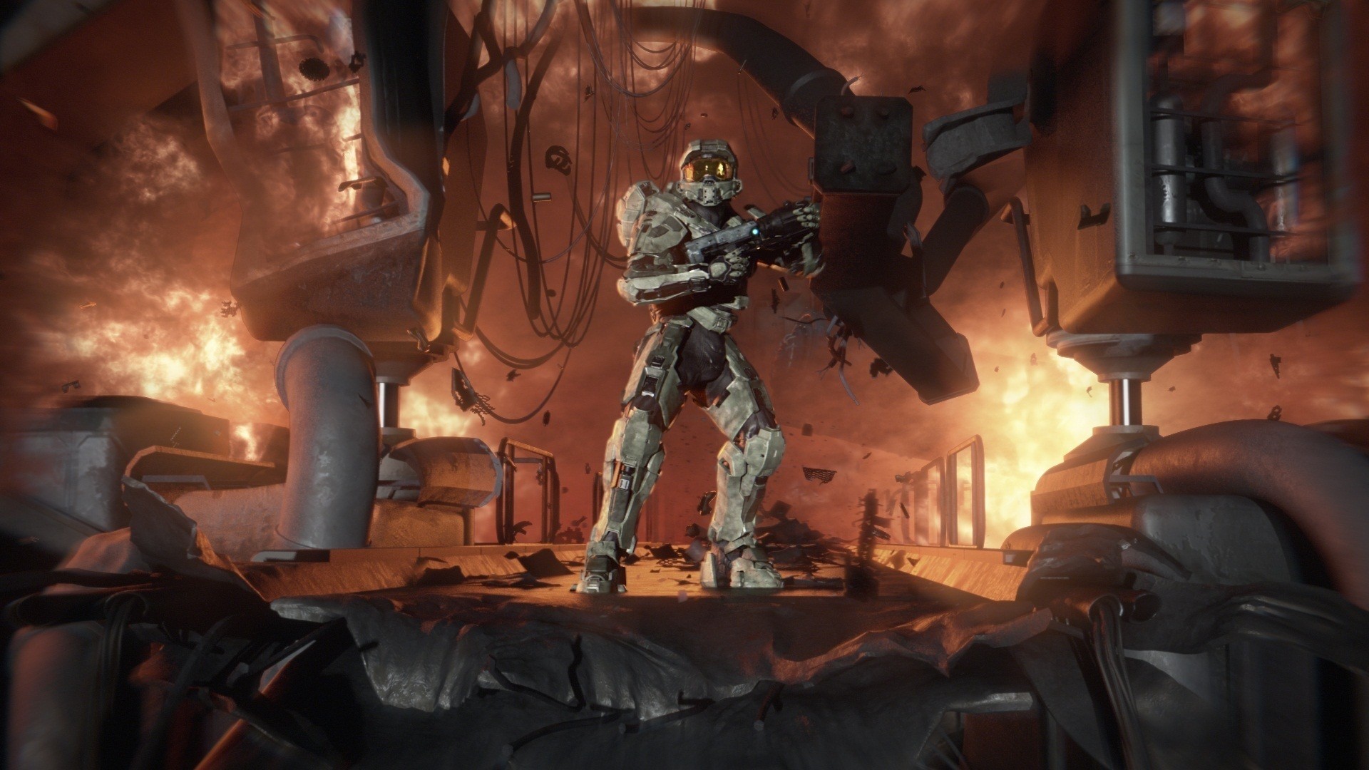 video games, Master Chief, artwork, Halo 4 - desktop wallpaper