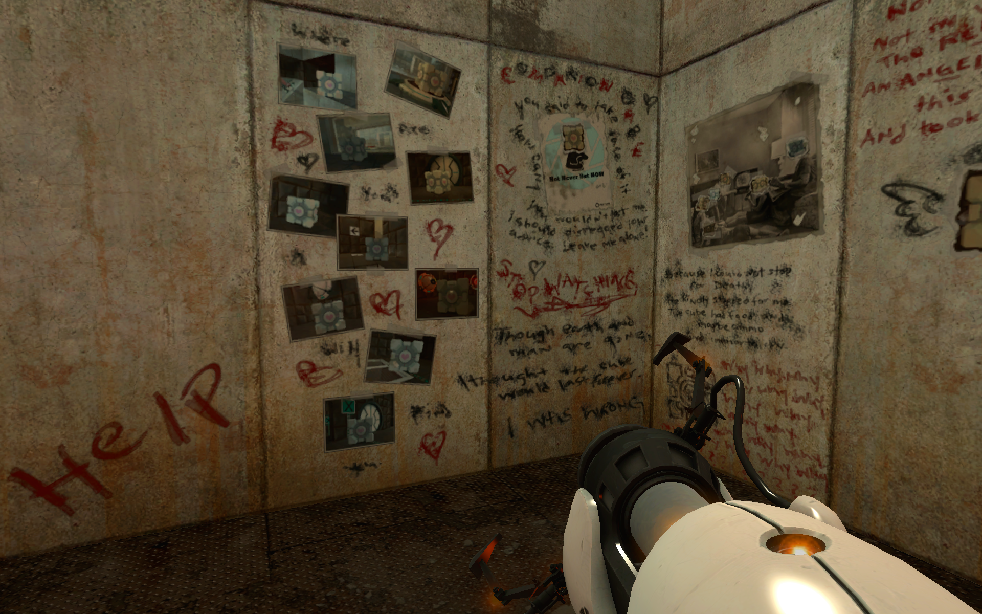 video games, Valve Corporation, Portal, screenshots - desktop wallpaper