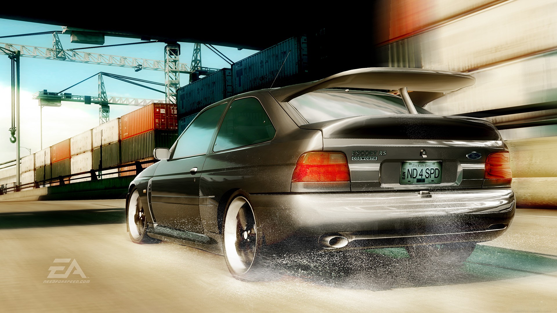video games, cars, Need for Speed, Need For Speed Undercover, Ford Escort, games, pc games - desktop wallpaper