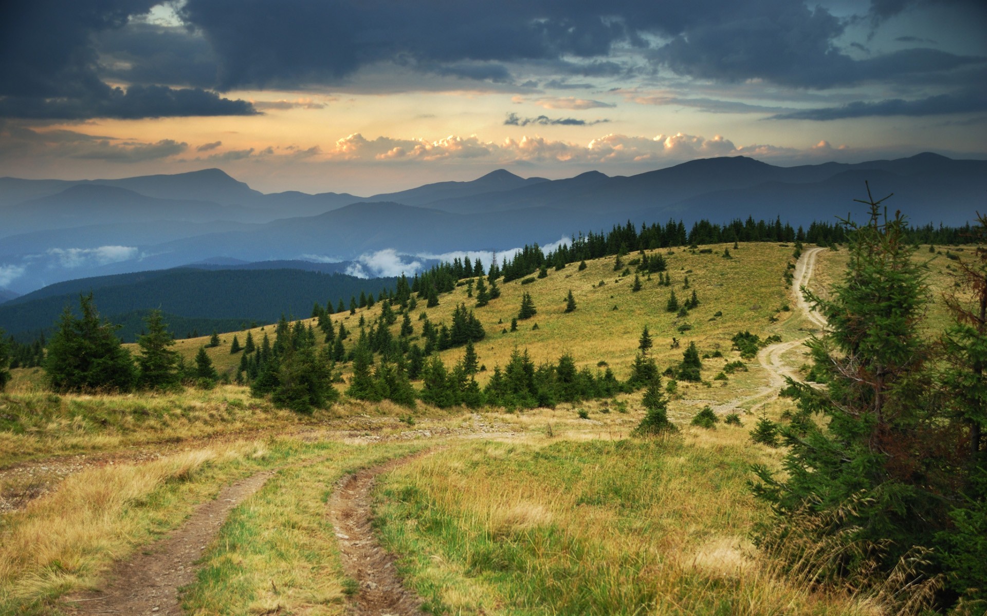 mountains, landscapes, nature - desktop wallpaper