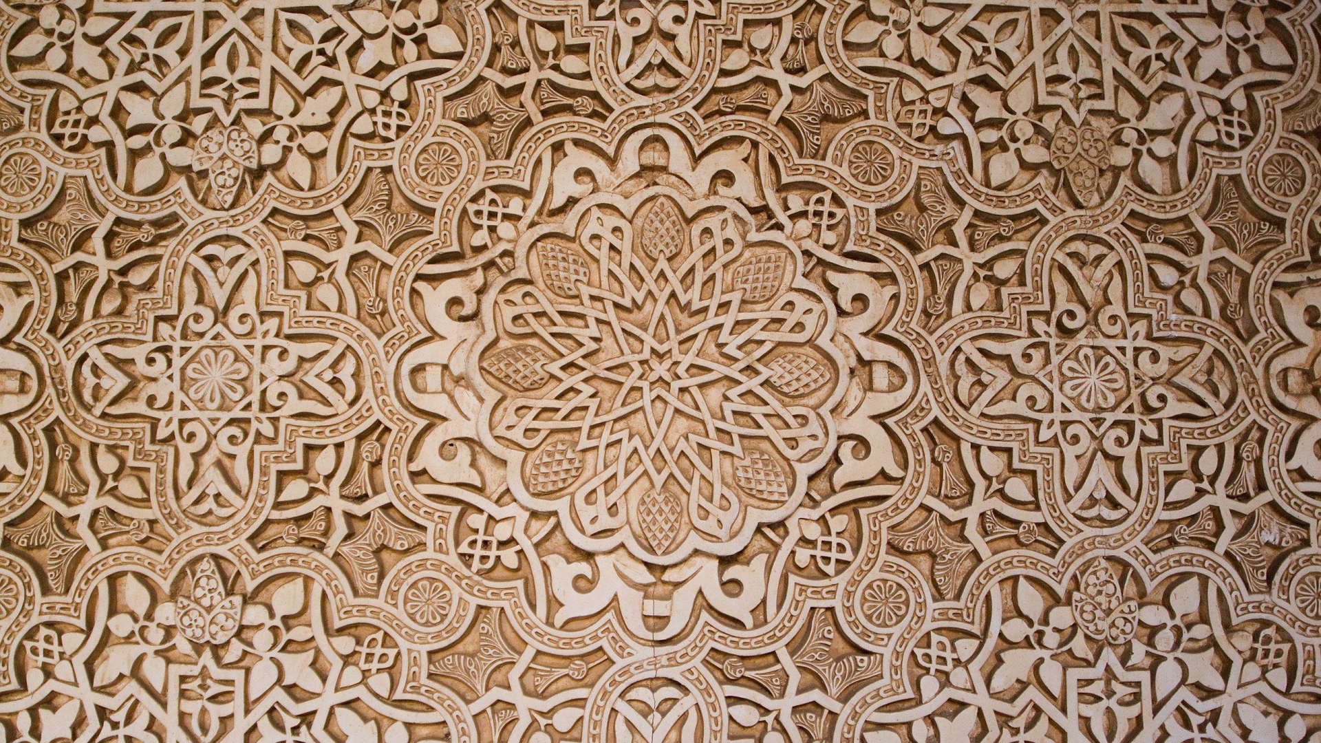 pattern, flowers, stars, design, mosaic, floral, ornaments, Doily - desktop wallpaper