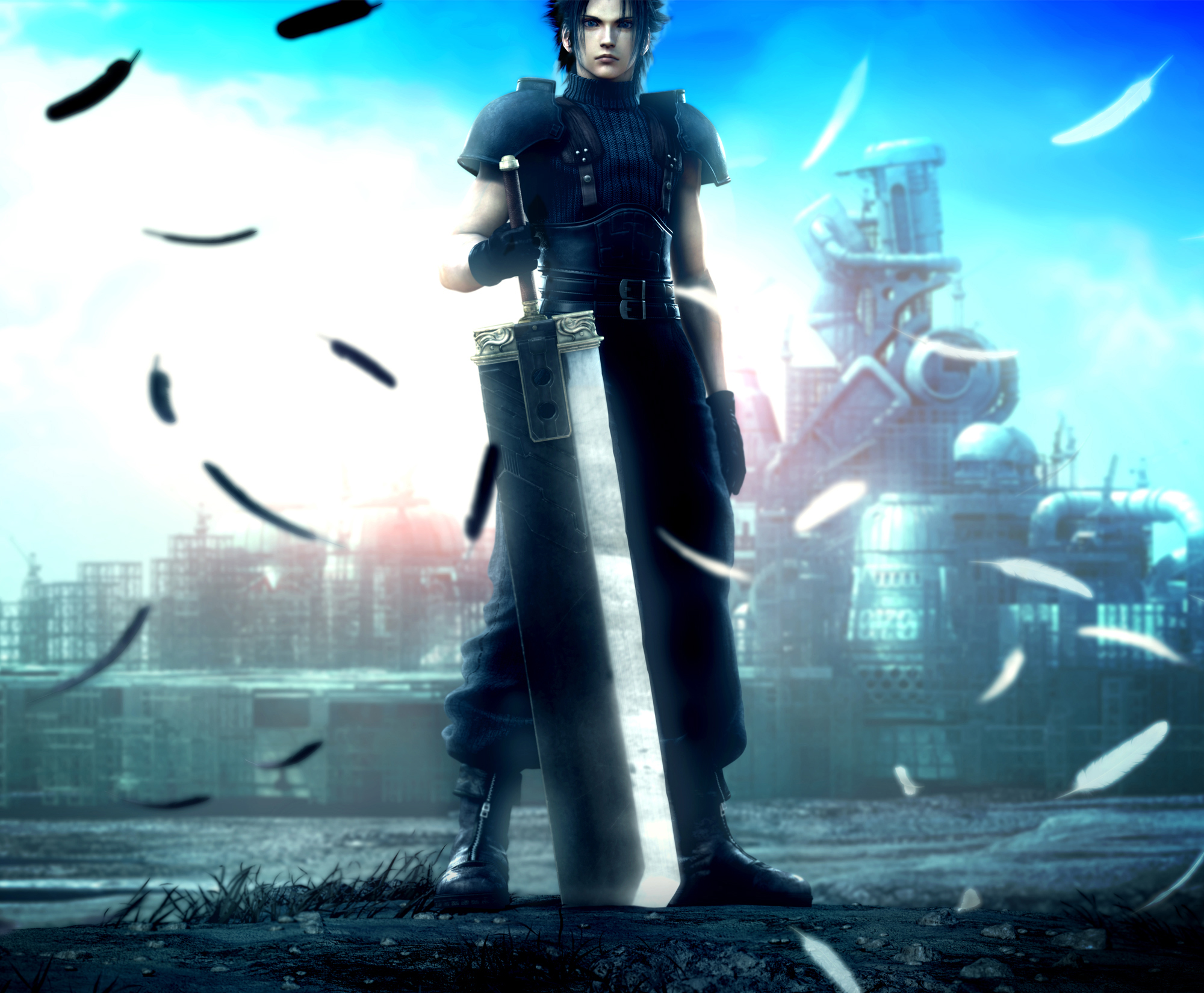 Final Fantasy VII, video games, Crisis Core - desktop wallpaper