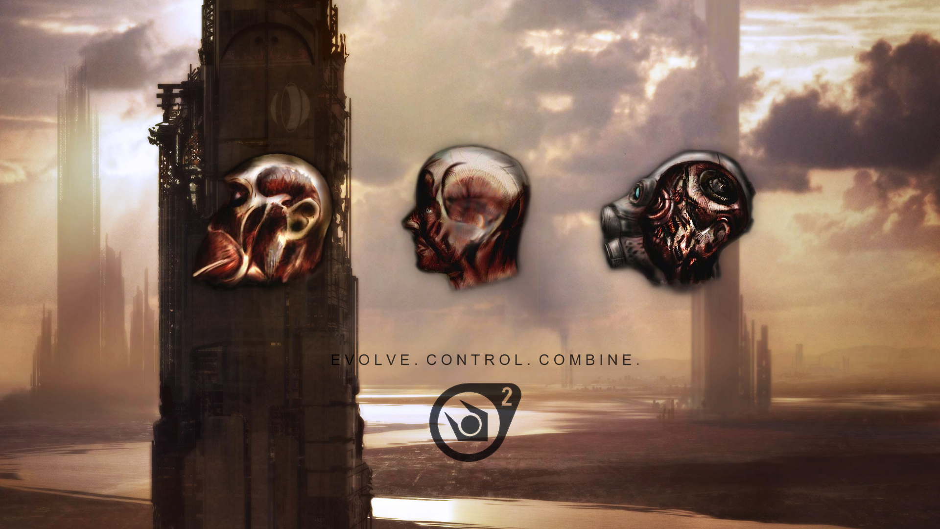 video games, Half-Life, Combine - desktop wallpaper