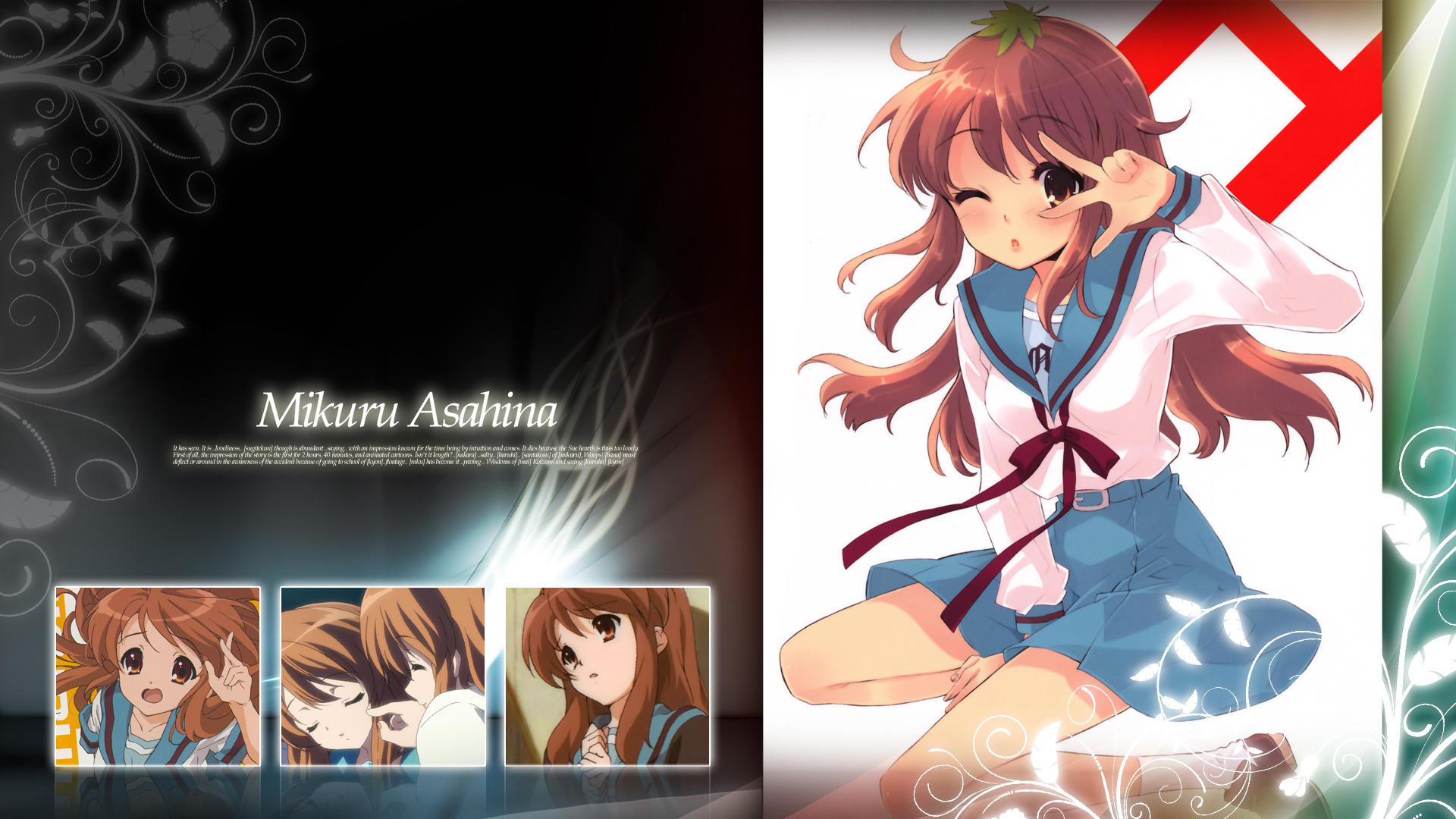 Asahina Mikuru, The Melancholy of Haruhi Suzumiya, anime girls - desktop wallpaper