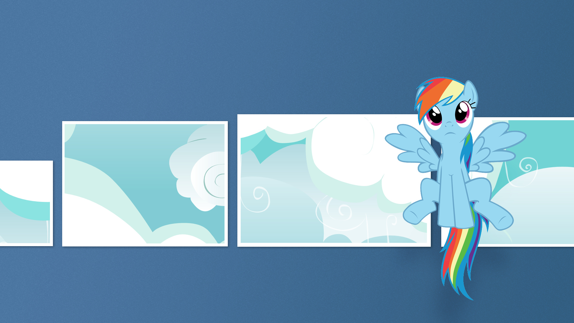 My Little Pony, ponies, Rainbow Dash, My Little Pony: Friendship is Magic - desktop wallpaper