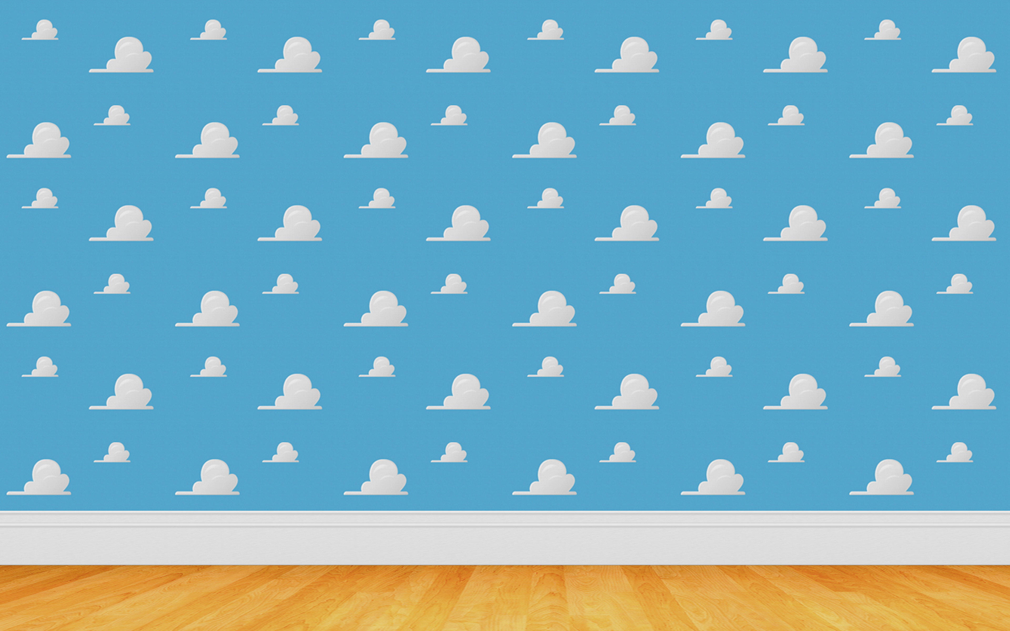 clouds, wall, Toy Story - desktop wallpaper
