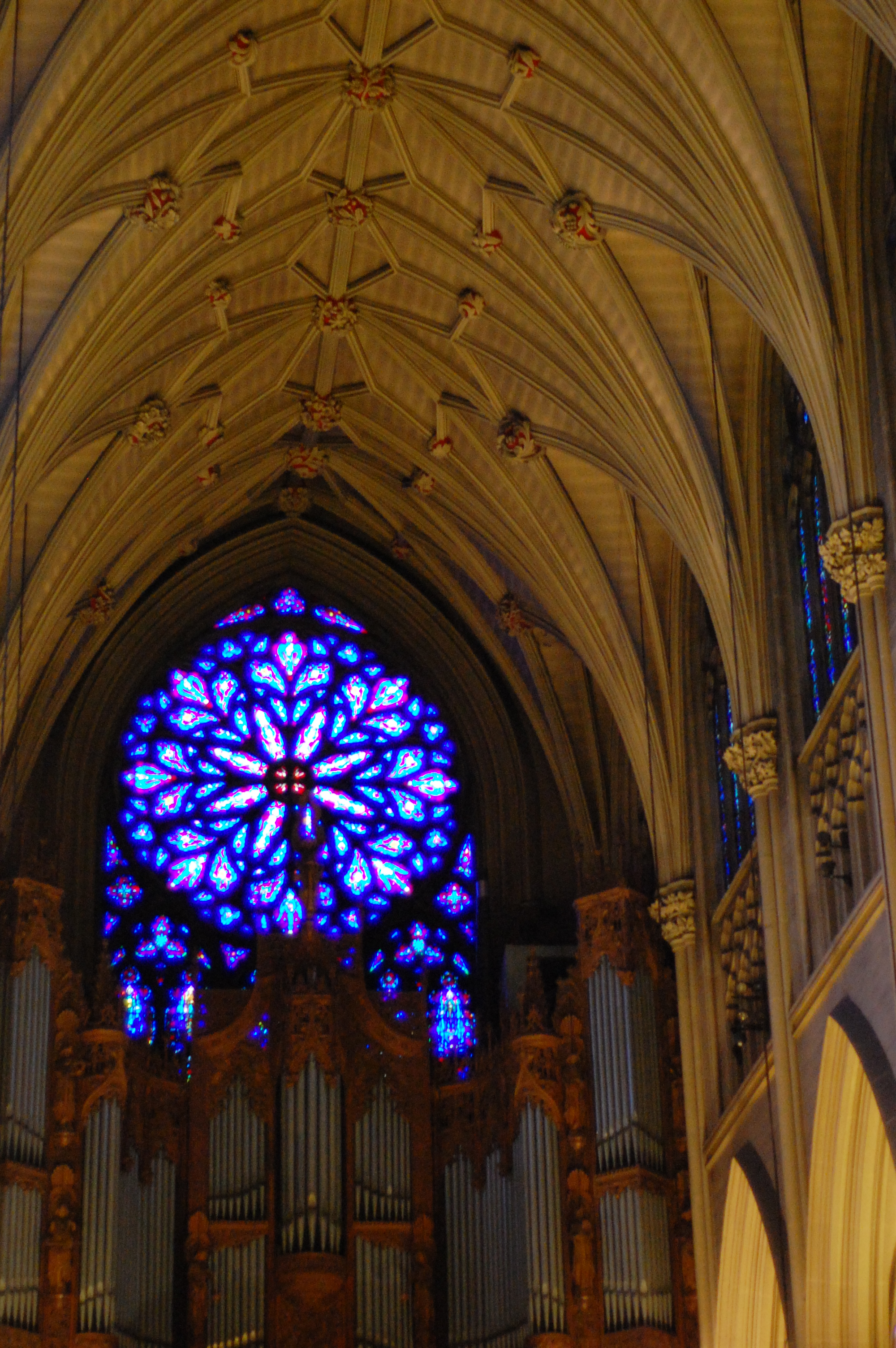 architecture, churches, stained glass - desktop wallpaper