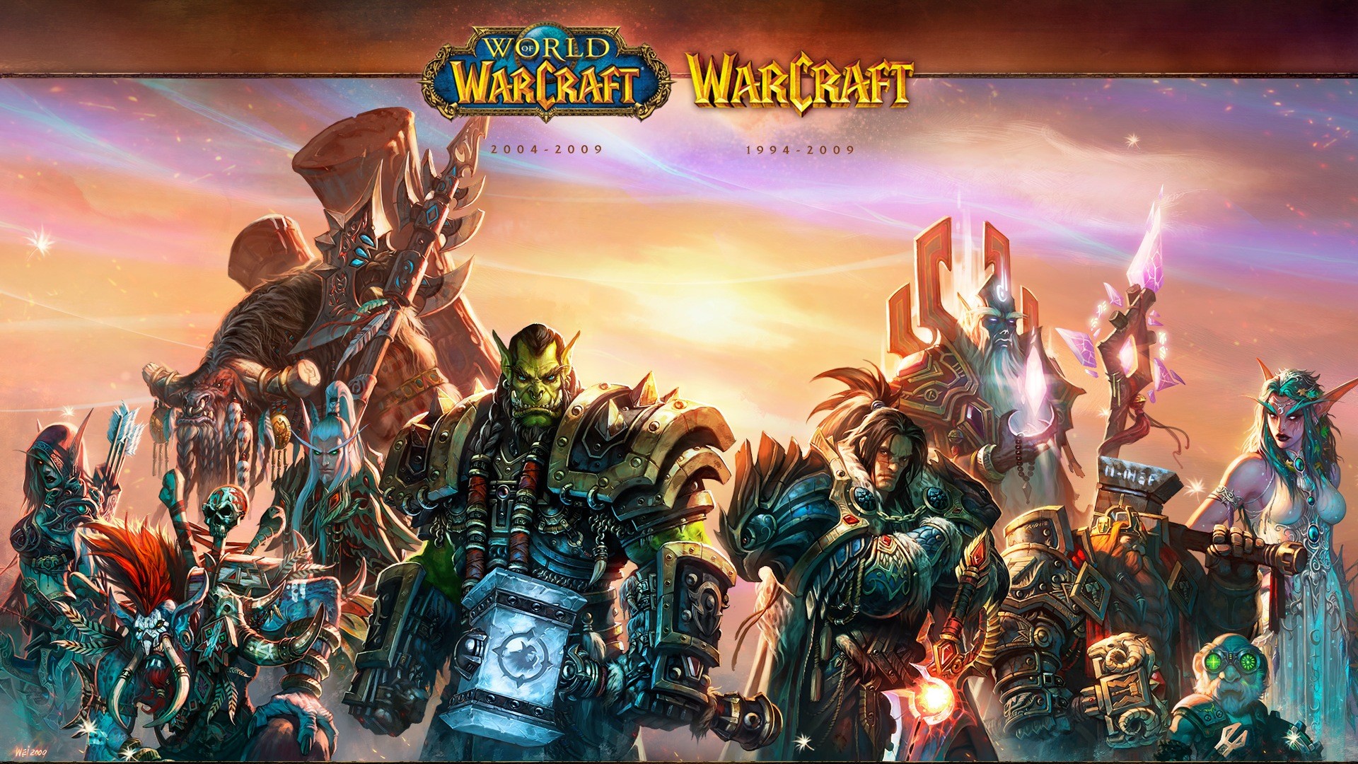 World of Warcraft, Warcraft - desktop wallpaper