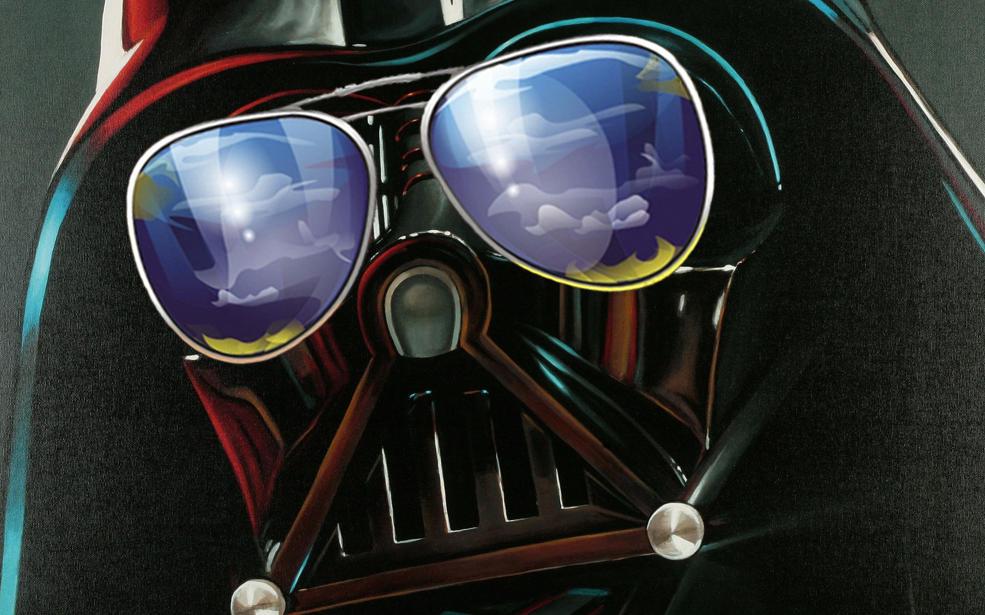 Star Wars, Darth Vader, funny, sunglasses, TagNotAllowedTooSubjective, faces - desktop wallpaper