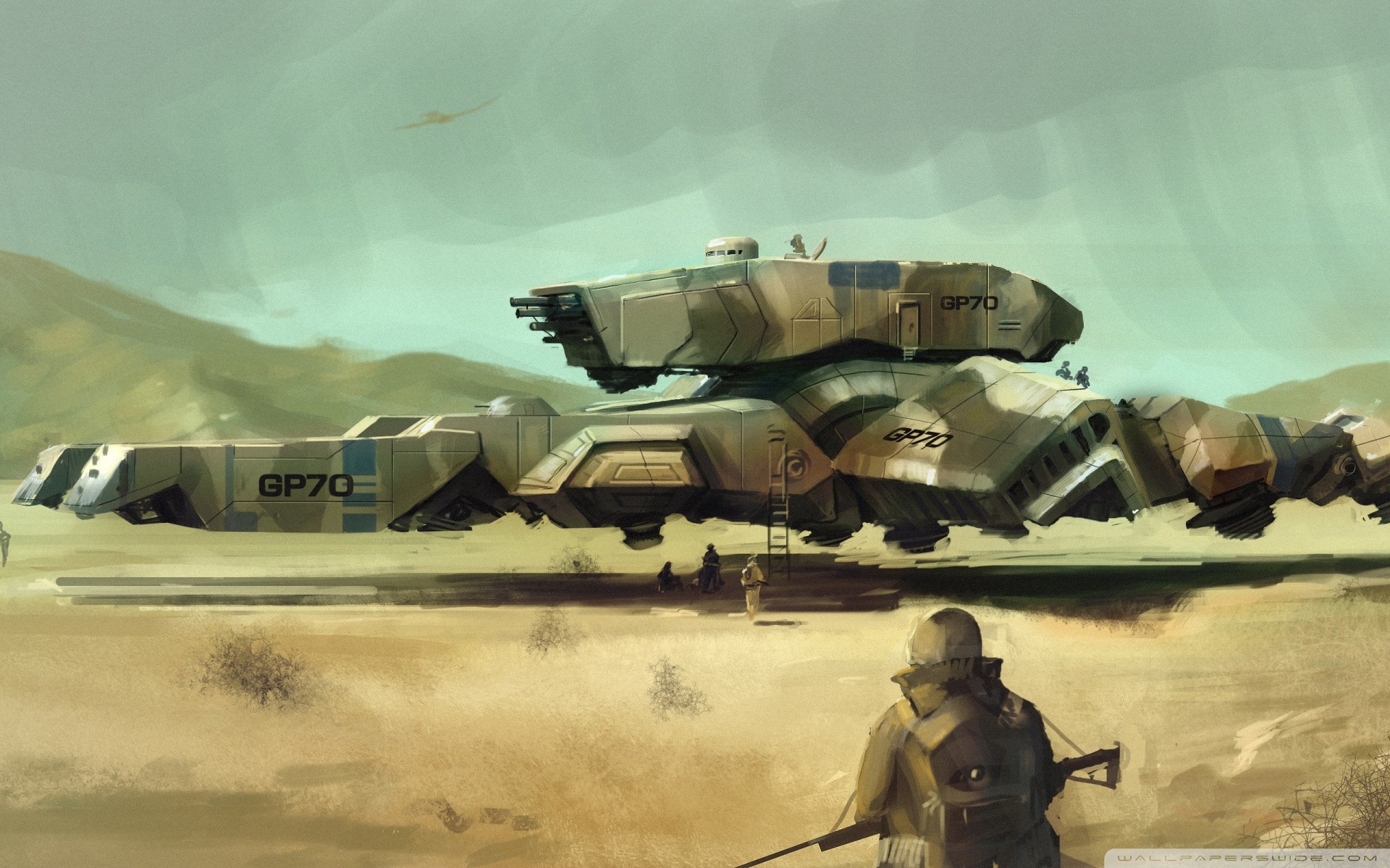 military, fantasy art, vehicles, airship, TagNotAllowedTooSubjective - desktop wallpaper