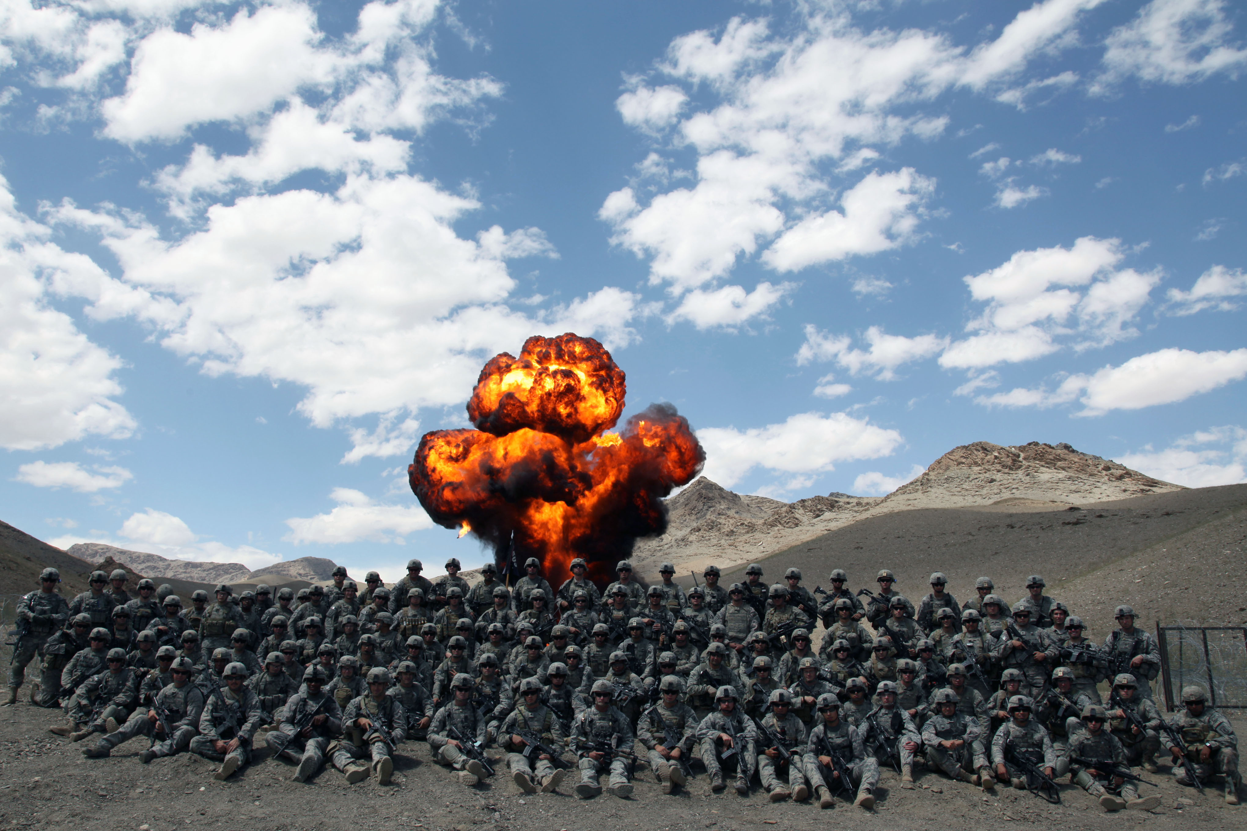 army, military, explosions, US Army - desktop wallpaper