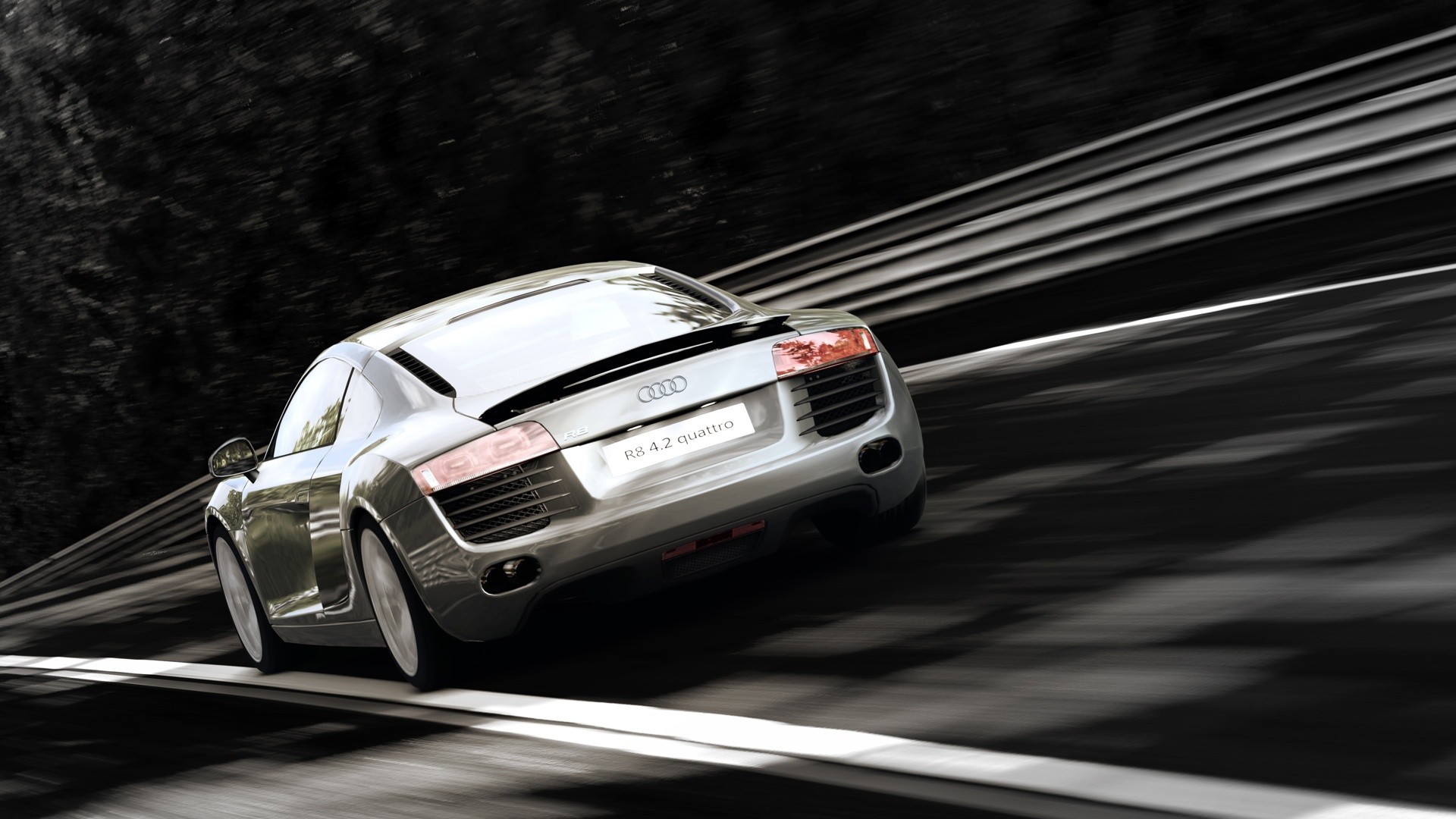 cars, vehicles, Audi R8, Quattro - desktop wallpaper