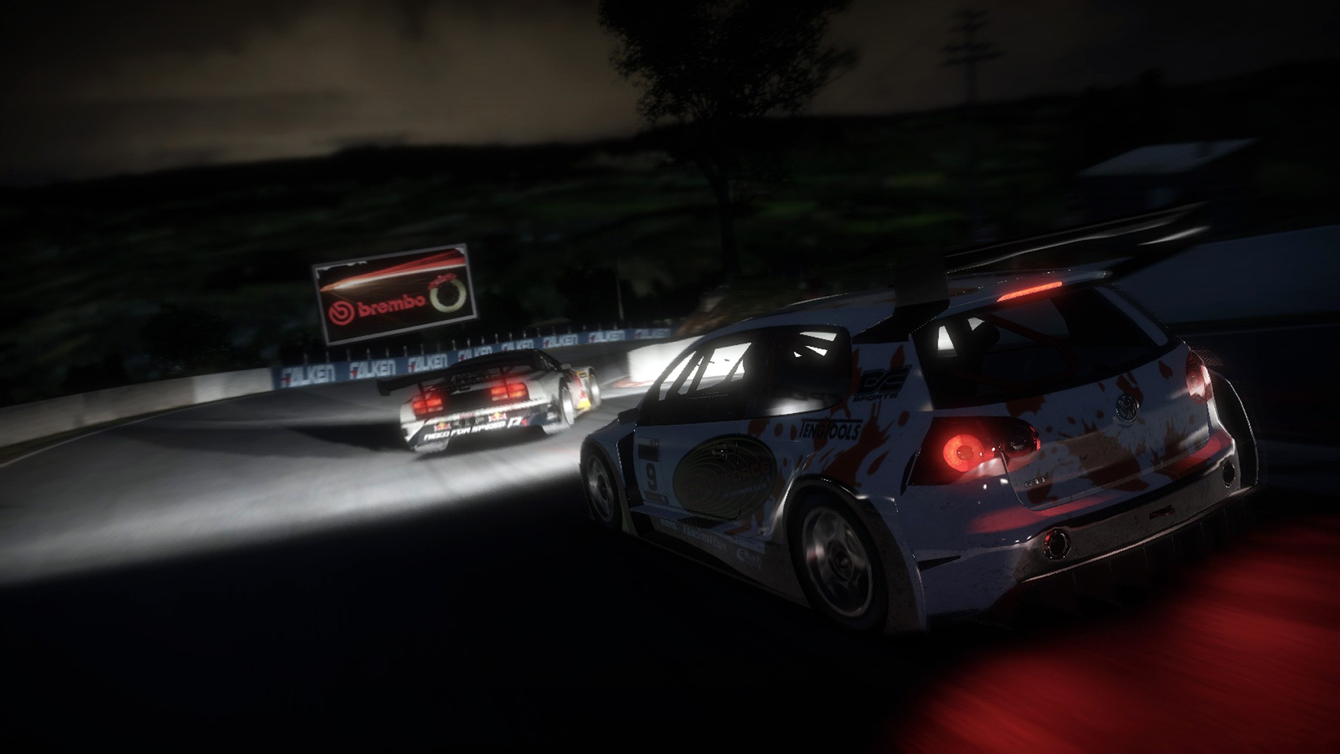 video games, cars, games, Need For Speed Shift 2: Unleashed, Volkwagen Golf GTI R32, pc games - desktop wallpaper