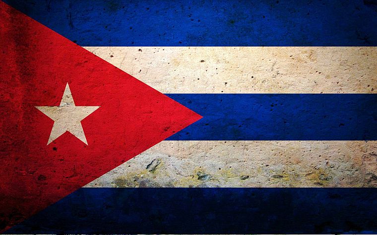 flags, Cuba - desktop wallpaper