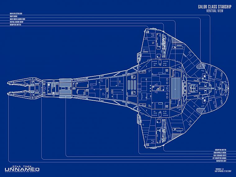 Star Trek, blueprints - desktop wallpaper