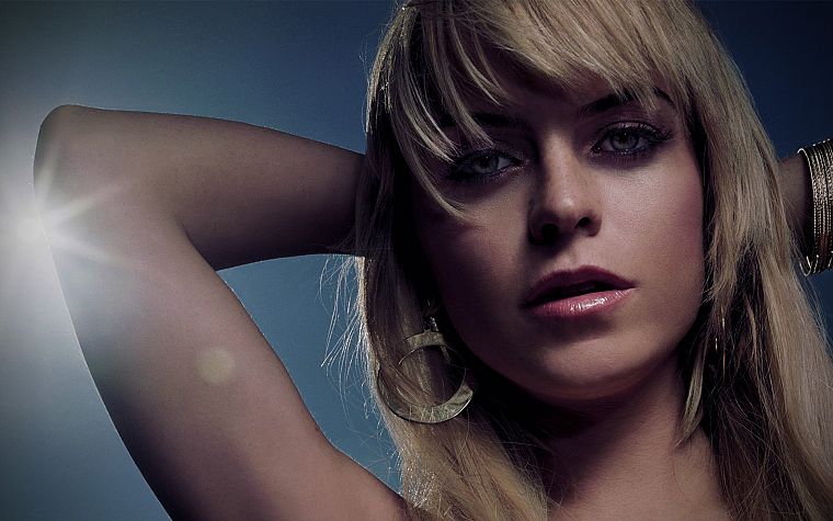 blondes, women, close-up, actress, celebrity, Taryn Manning, faces - desktop wallpaper