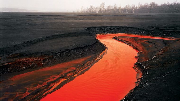 lava, streams - desktop wallpaper
