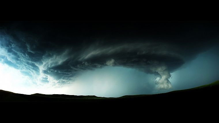 clouds, storm, Supercell - desktop wallpaper