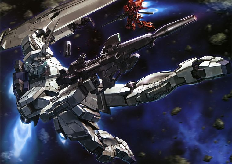 mecha, Gundam Unicorn - desktop wallpaper