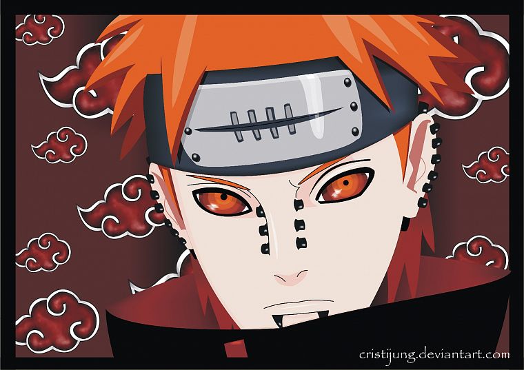 Naruto: Shippuden, Akatsuki, Pein - desktop wallpaper