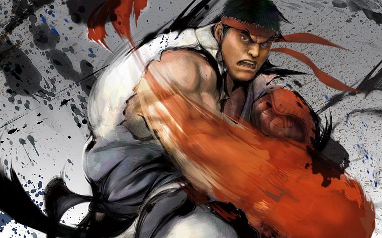 video games, Street Fighter, Ryu - desktop wallpaper