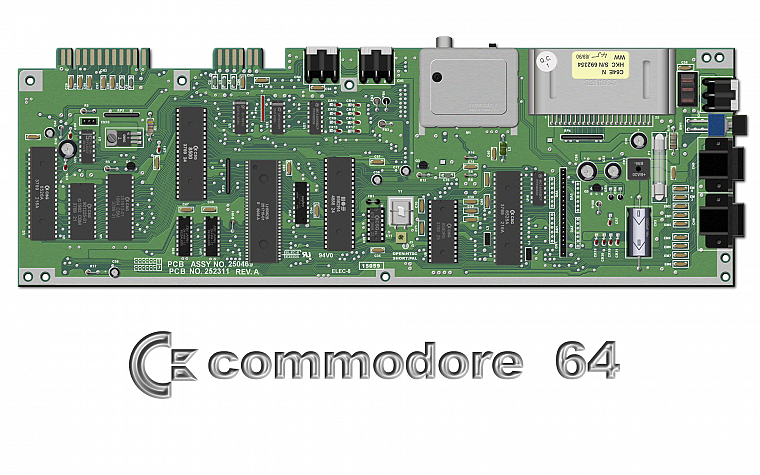 Commodore, computers history, microchip - desktop wallpaper