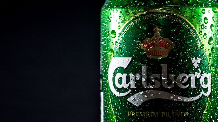 beers, green, alcohol, Carlsberg - desktop wallpaper