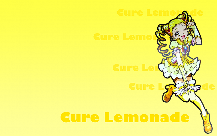 Pretty Cure, simple background - desktop wallpaper