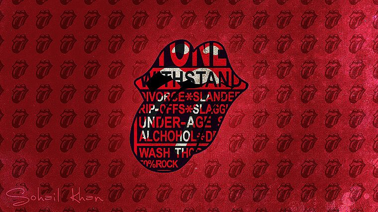 music, Rolling Stones, tongue, The Rolling Stones, Rock Band - desktop wallpaper