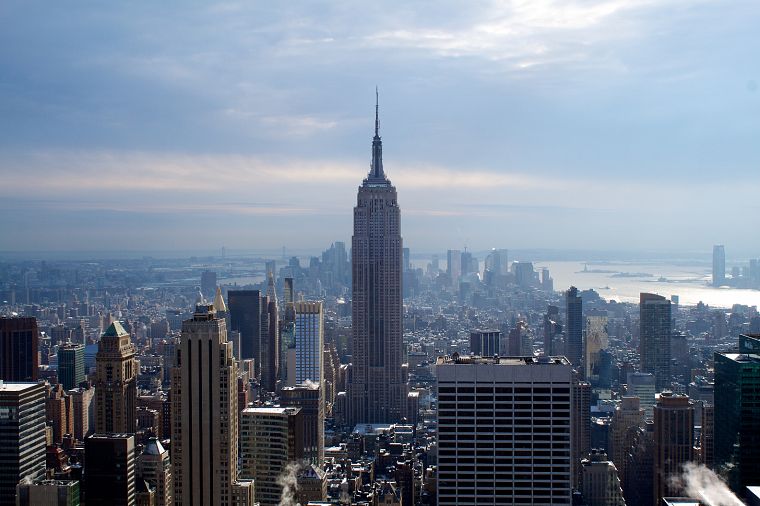 USA, New York City, Empire State Building, cities - desktop wallpaper