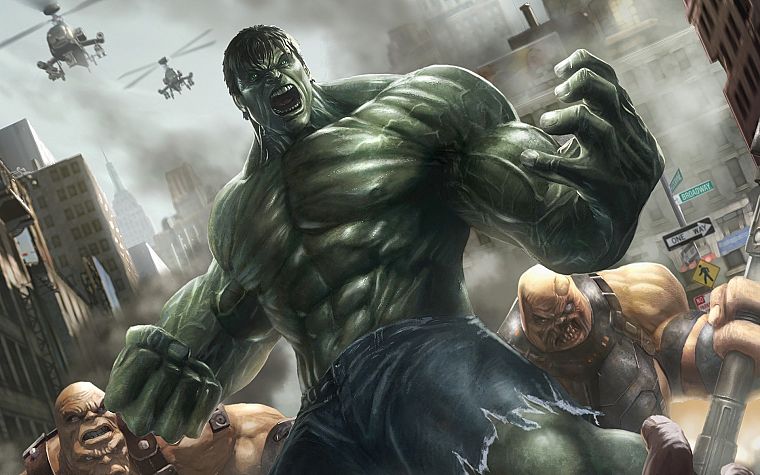 Hulk (comic character), comics, superheroes, heroes, Marvel Comics - desktop wallpaper