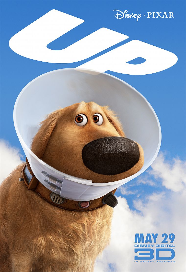 Disney Company, Up (movie), doug, posters - desktop wallpaper