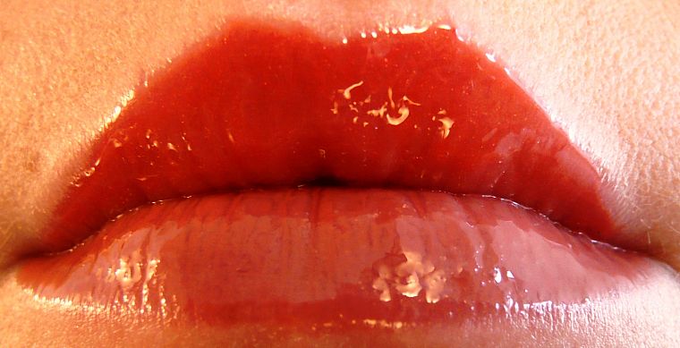 close-up, lips - desktop wallpaper