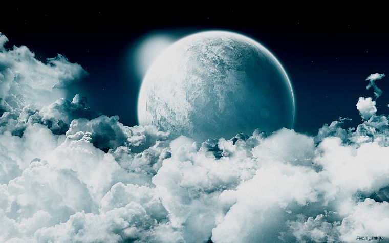 clouds, planets, skyscapes - desktop wallpaper