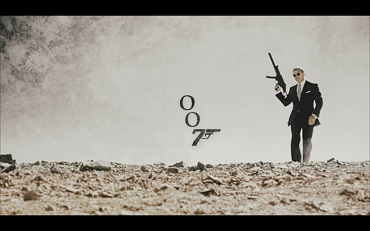 Quantum of Solace, men, James Bond, Daniel Craig - desktop wallpaper