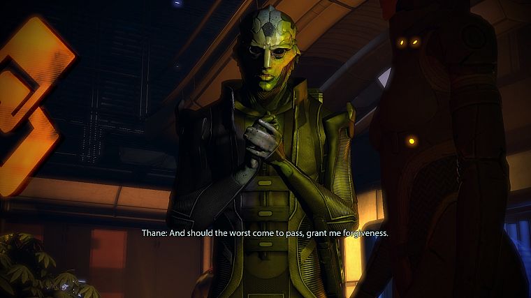 Mass Effect 2, Thane Krios - desktop wallpaper