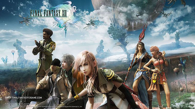 video games, Final Fantasy XIII - desktop wallpaper