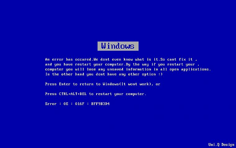 error, Microsoft, Microsoft Windows, Blue Screen of Death - desktop wallpaper