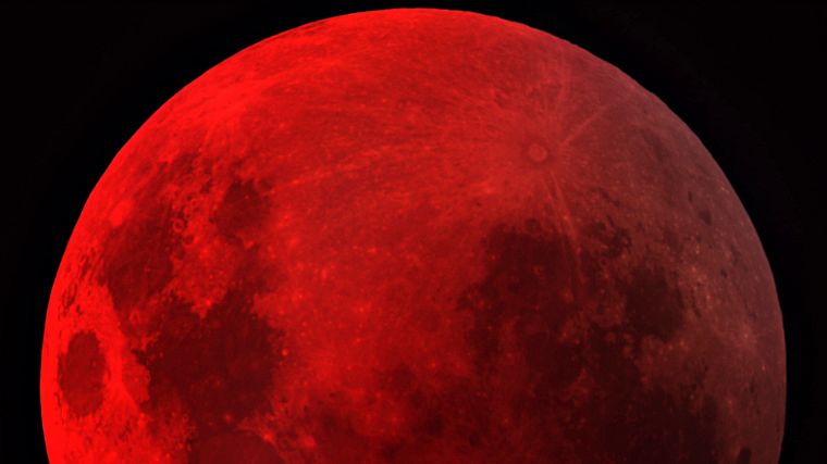 Moon, bloodmoon - desktop wallpaper