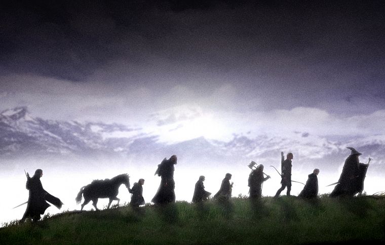 The Lord of the Rings, The Fellowship of the Ring - desktop wallpaper