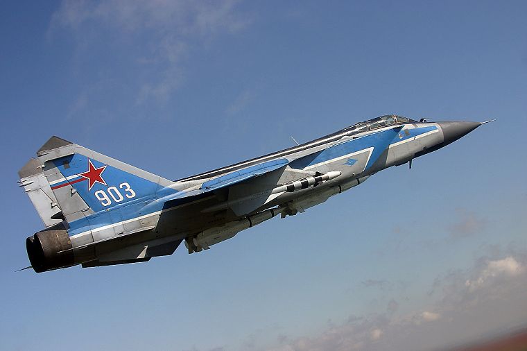 aircraft, MIG-31 Foxhound, Mikoyan-Gurevich, Russian Air Force - desktop wallpaper