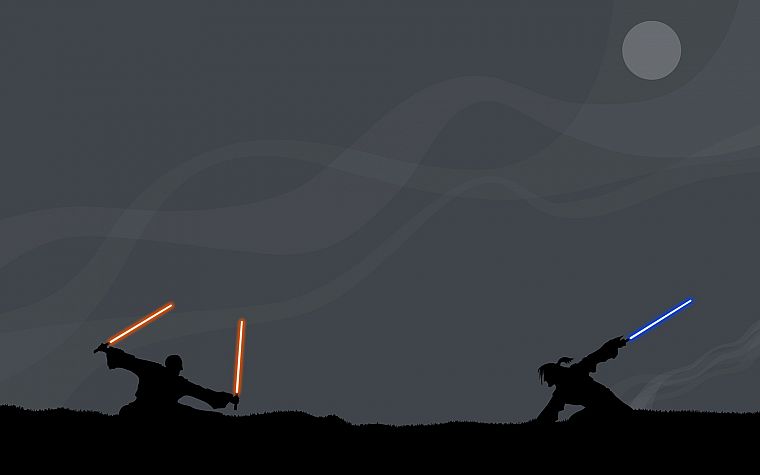 Star Wars, lightsabers, Samurai Jack - desktop wallpaper