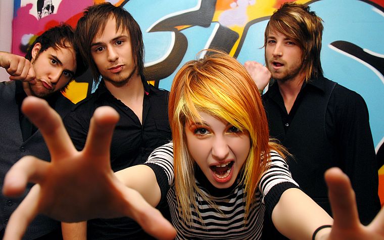 Hayley Williams, Paramore, women, music, redheads, celebrity, singers, music bands, band - desktop wallpaper