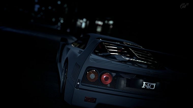cars, Kyoto, vehicles, Ferrari F40, Gran Turismo 5 - desktop wallpaper
