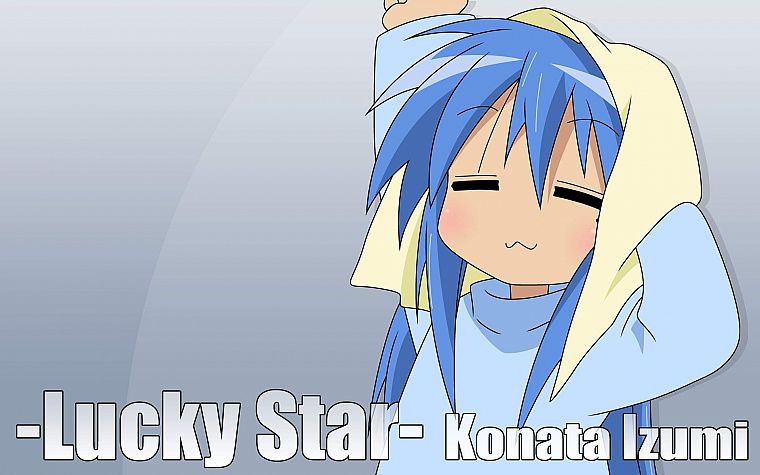 Lucky Star, Izumi Konata - desktop wallpaper