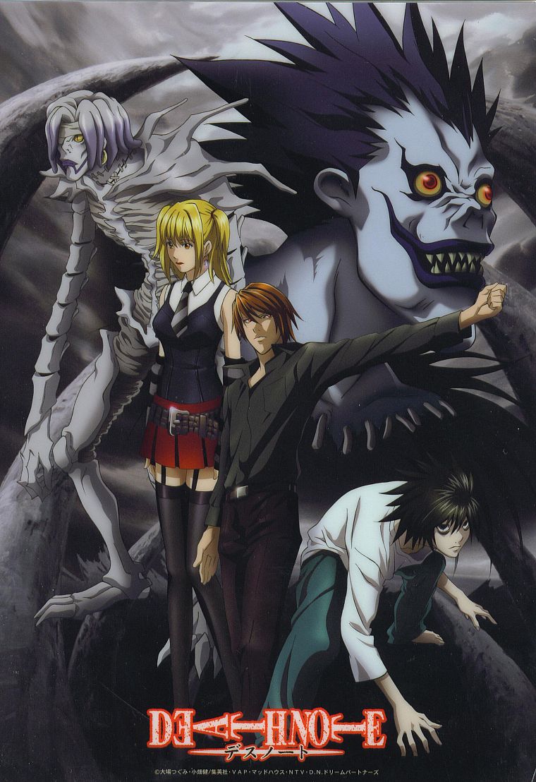 Death Note, manga - desktop wallpaper