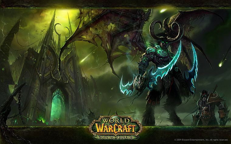 World of Warcraft, World of Warcraft: The Burning Crusade - desktop wallpaper