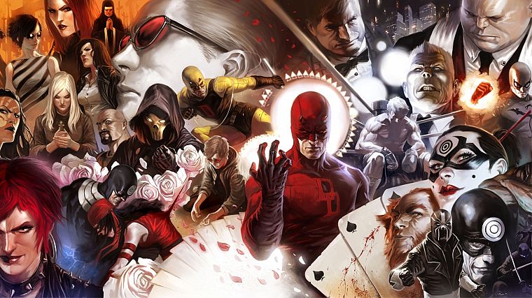 Daredevil, Marvel Comics - desktop wallpaper