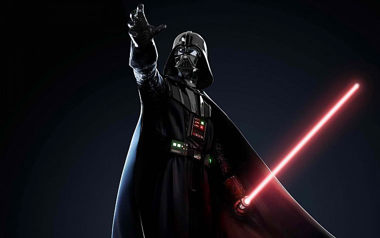 Star Wars, lightsabers, Darth Vader - desktop wallpaper